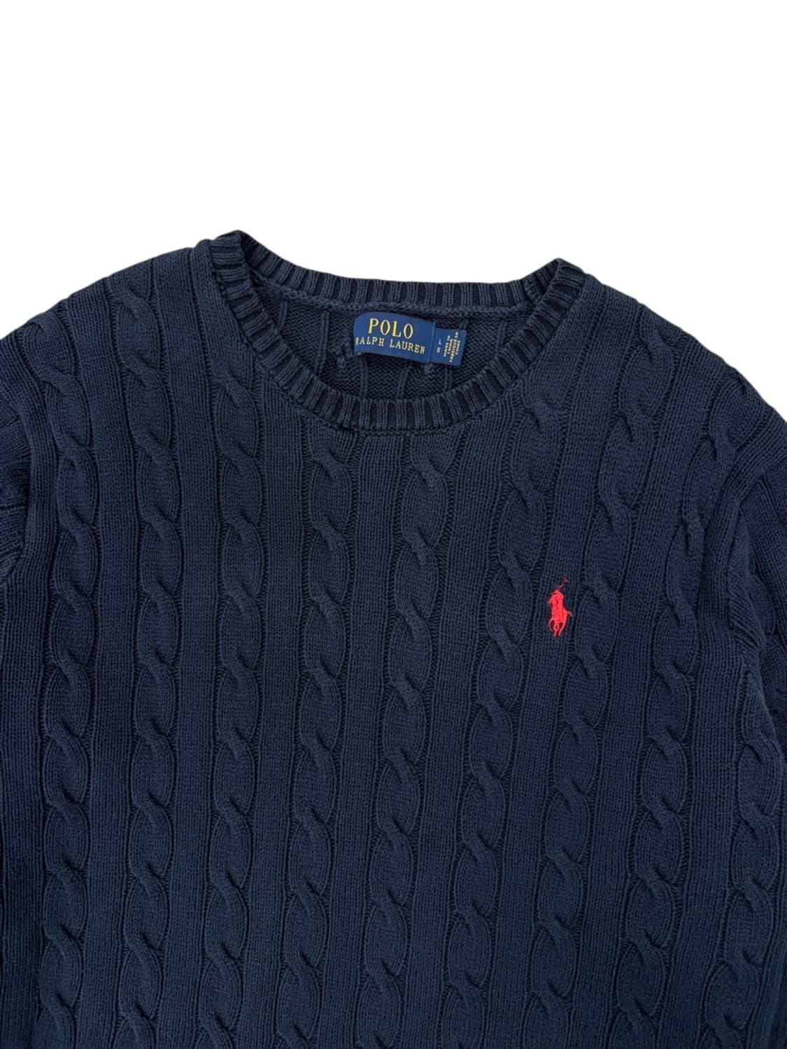폴로 니트 네이비 (L) 상품이미지2