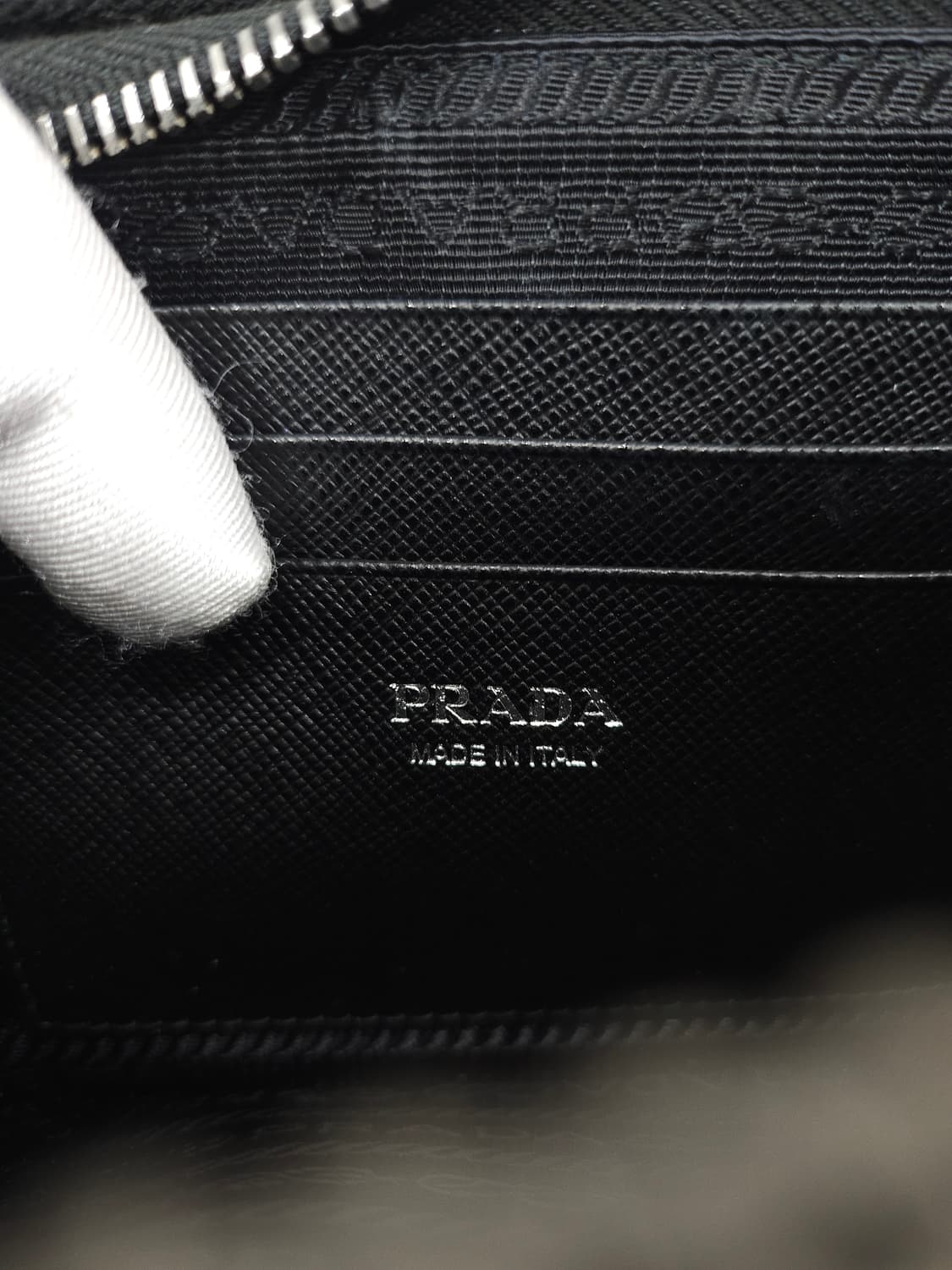[정품] 프라다 사피아노 더블 지퍼 체인백 1DH010 상품이미지7
