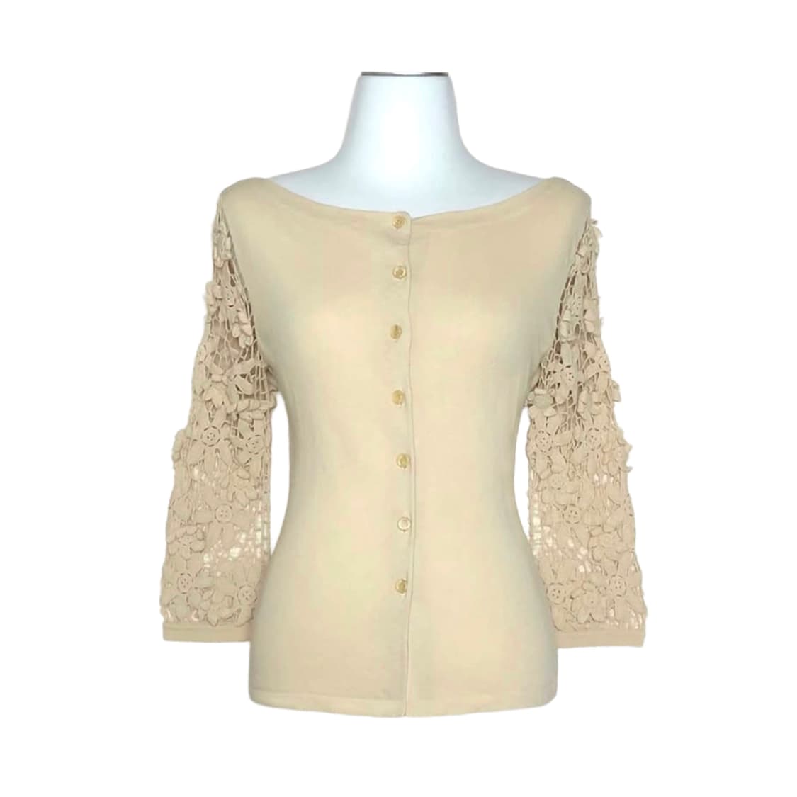 Sybilla Flower Crochet cardigan 상품이미지2