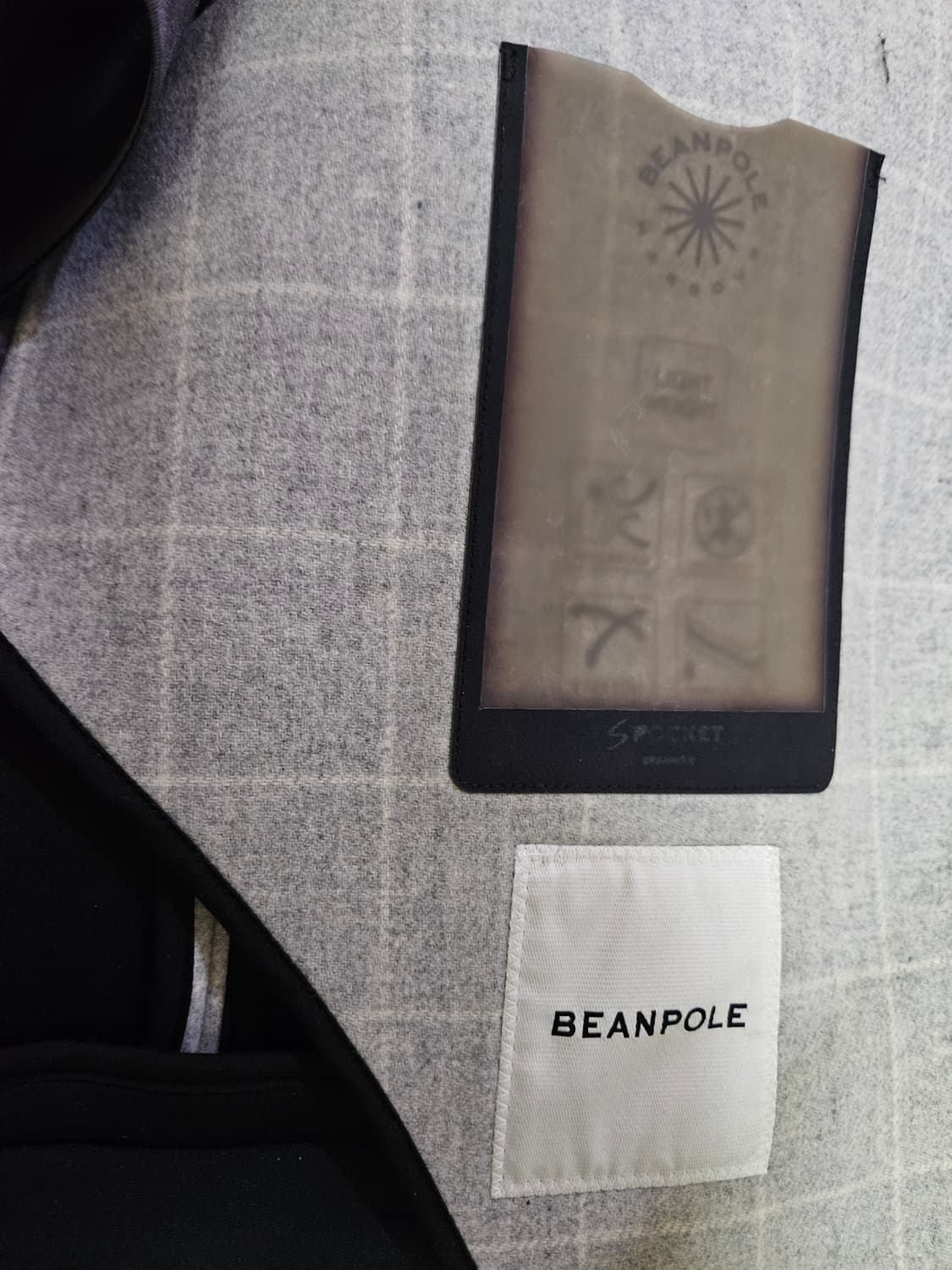 빈폴 남성 체크 HARBOUR Wool 자켓 95사이즈 상품이미지5