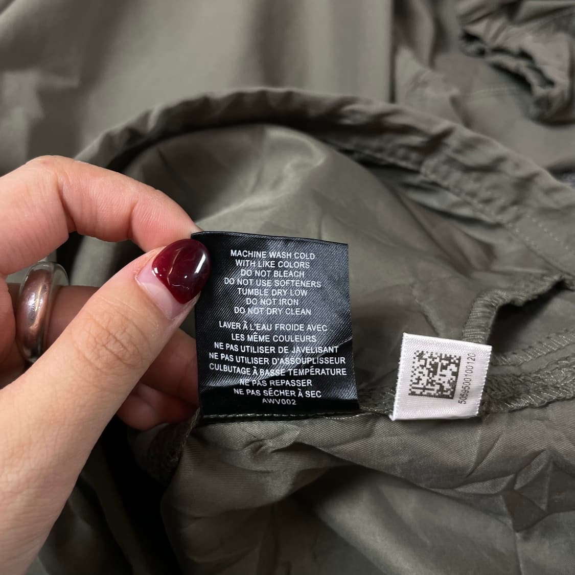 아디다스 연브라운 폴리 아노락 바람막이 자켓 XL  상품이미지8