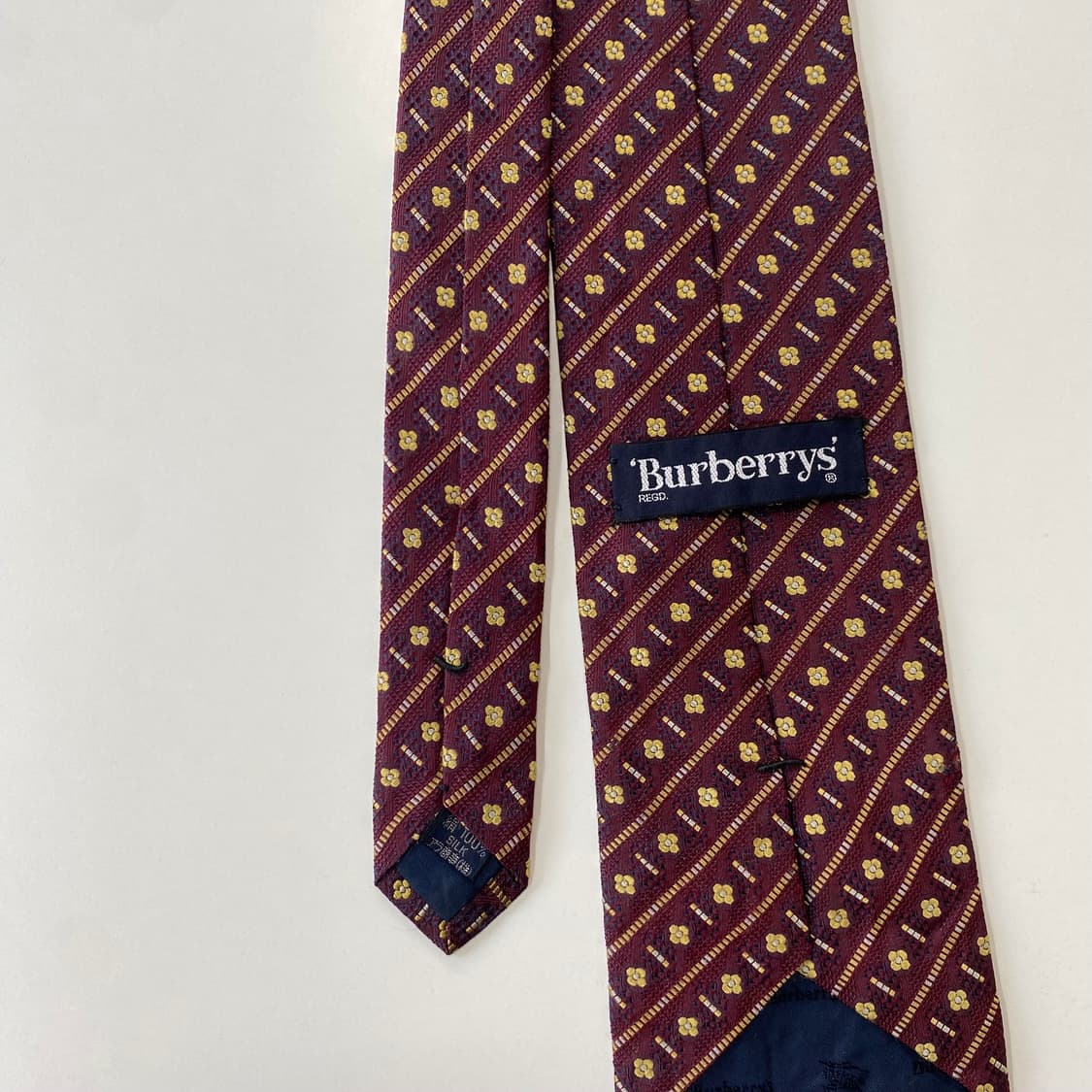 버버리 심플로고 명품 정품 넥타이 (Burberry) 상품이미지5