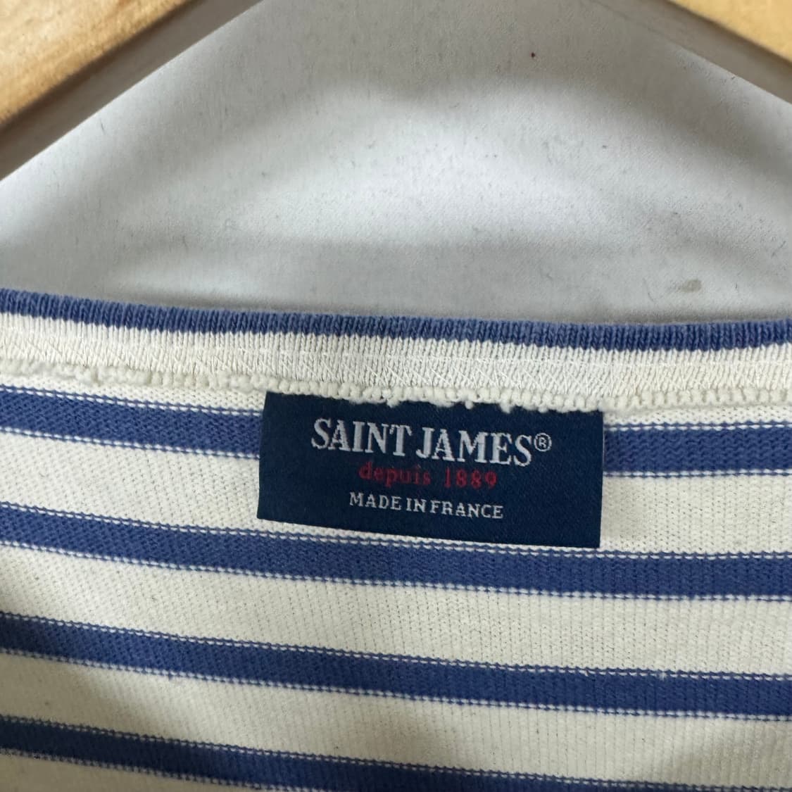 세인트제임스 단가라 긴팔티 상품이미지4