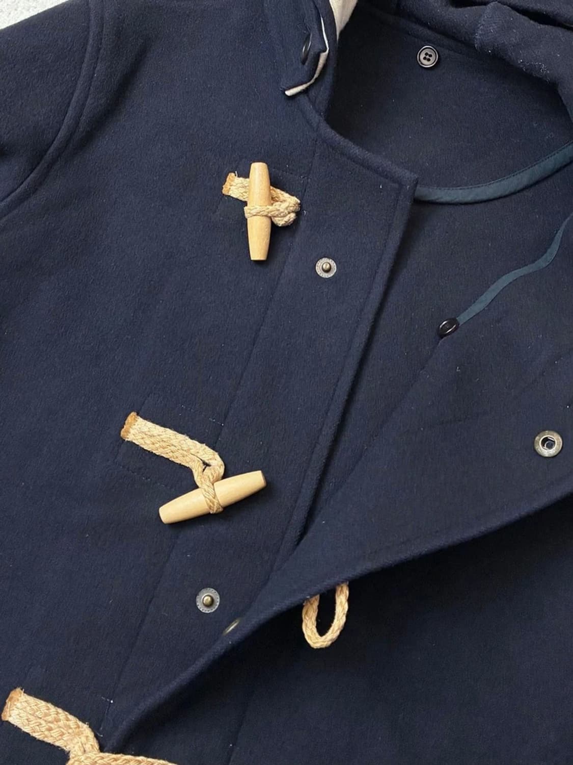 비바스튜디오 시그니처 더플 후디 코트 PN5906 상품이미지3