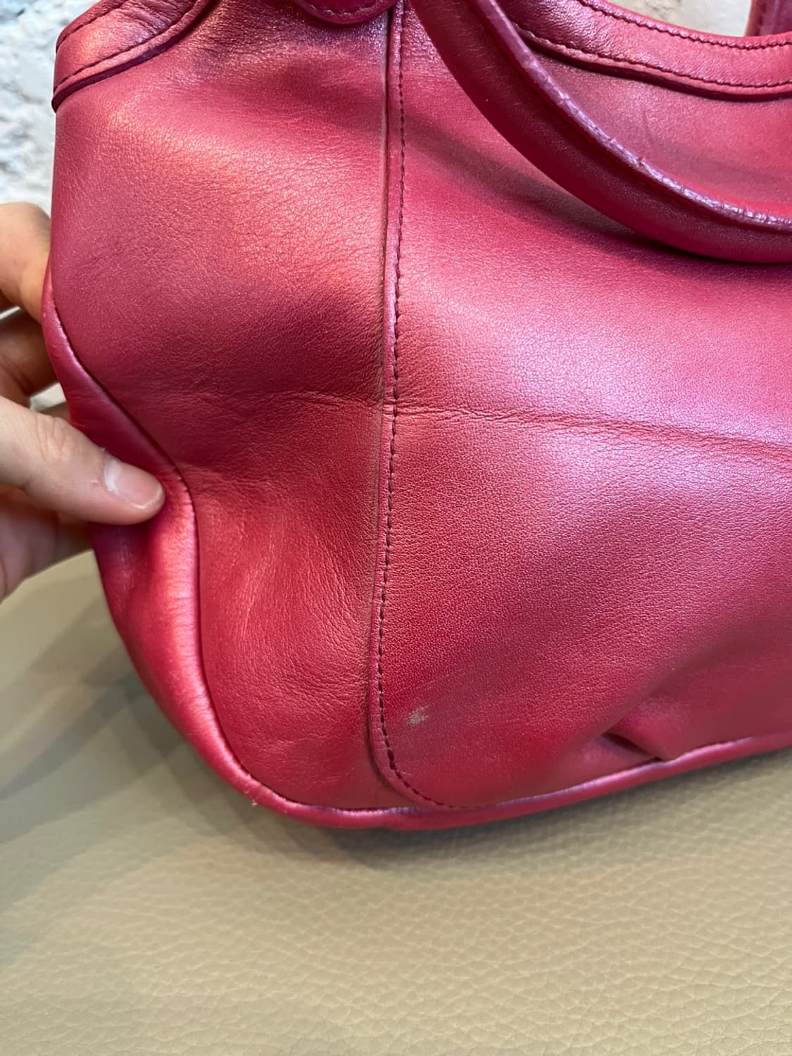 kanematsu 레더 숄더백 Made in JAPAN 상품이미지6