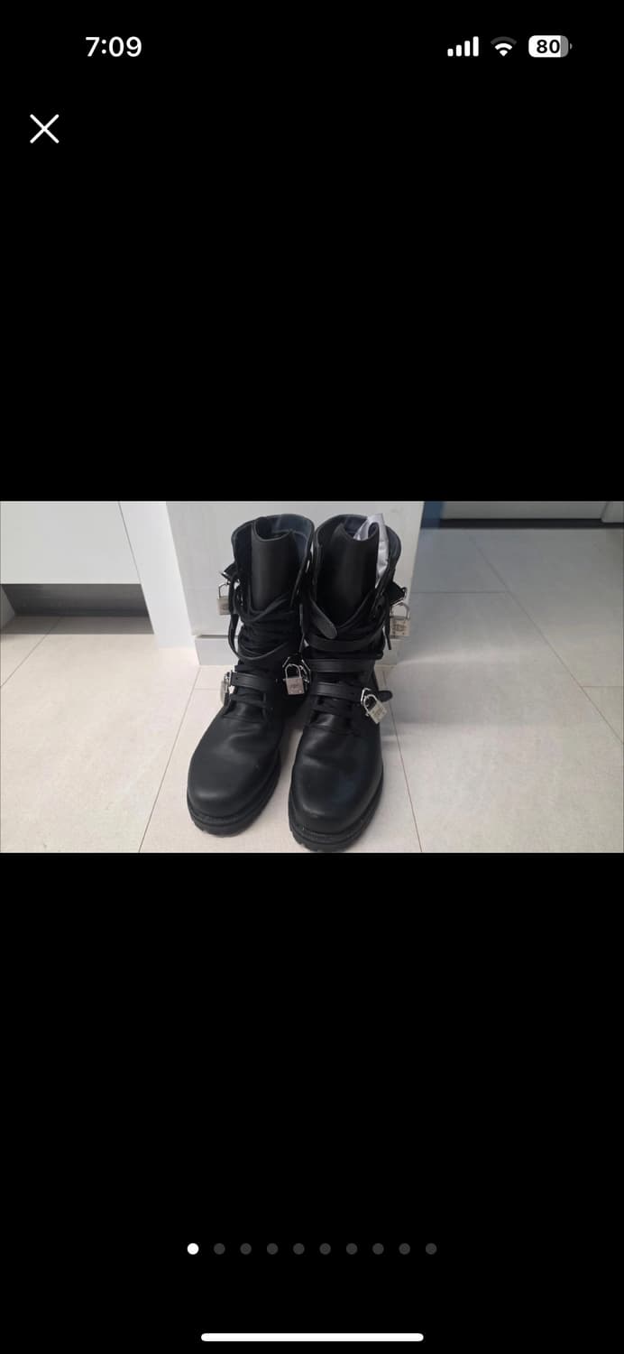 11fw Adidas x Jeremy scott combat boot 상품이미지1