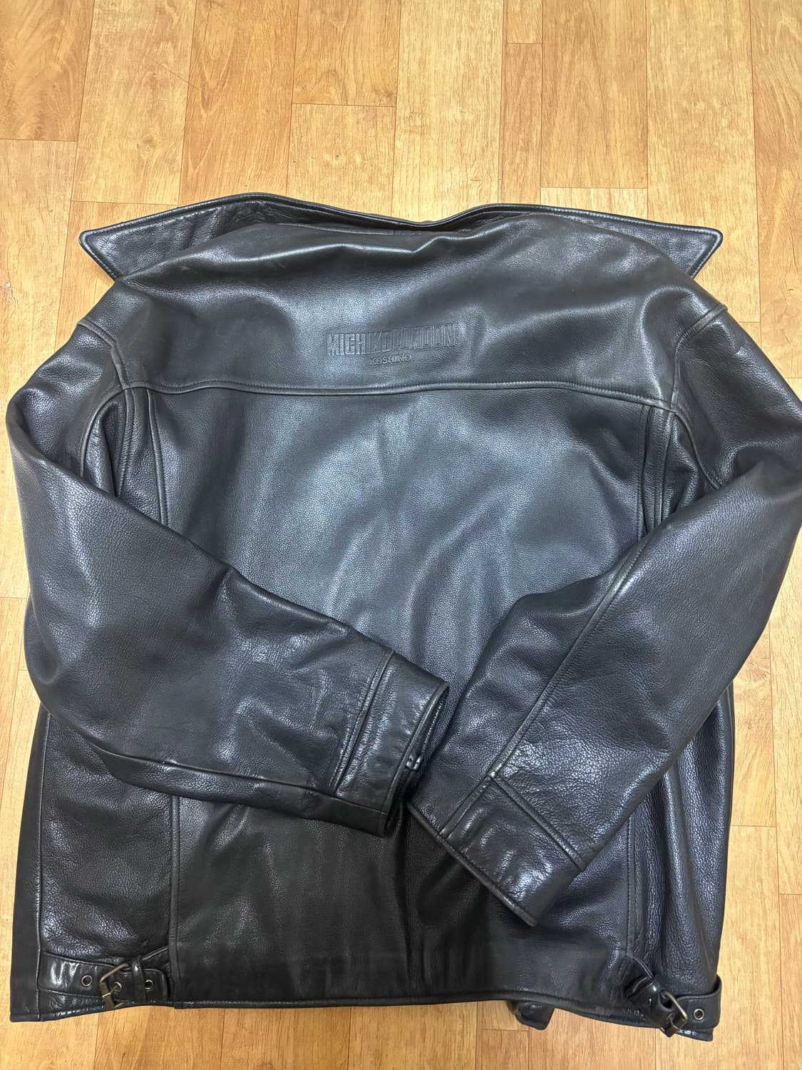 미치코 런던 빈티지 가죽 자켓 상품이미지5