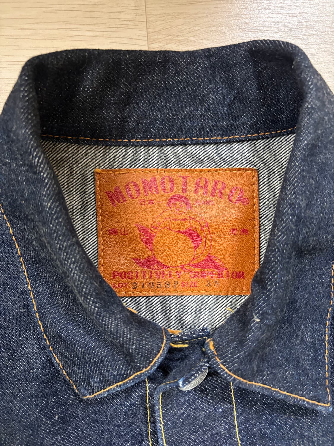 모모타로진 2세대 데님자켓 38사이즈 상품이미지6