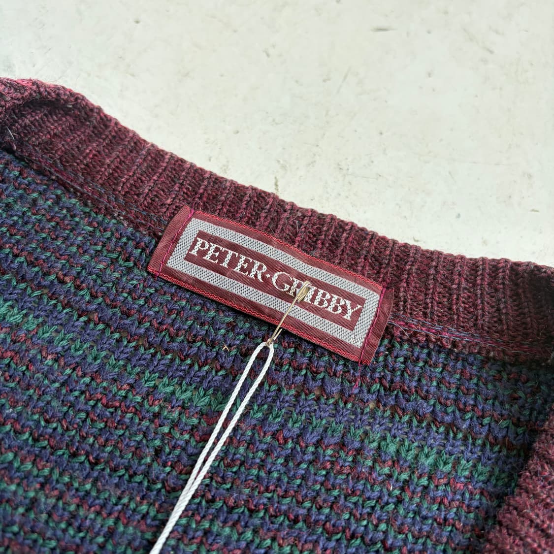 90s Peter Gribby 빈티지 스웨터 니트 M 상품이미지5