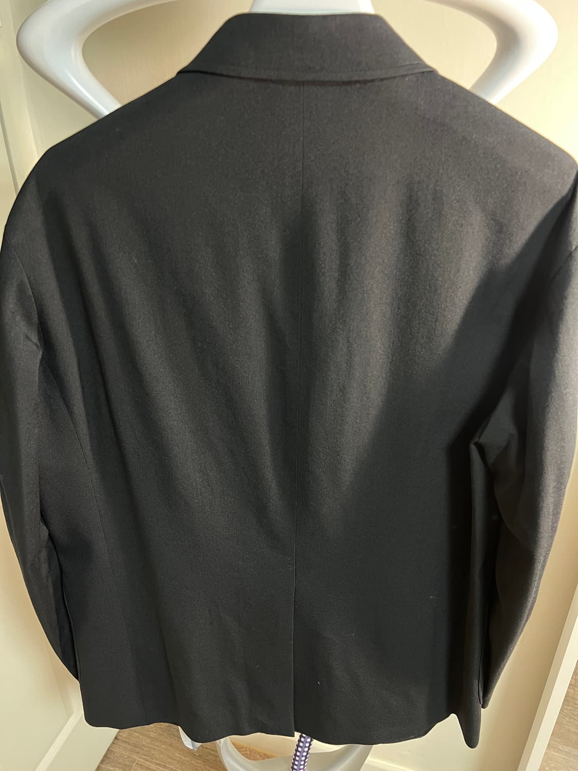 [M] 이얼즈어고 블랙 재패니즈 보일드 울 모달 울 패브릭 포닉 블레이저 상품이미지3