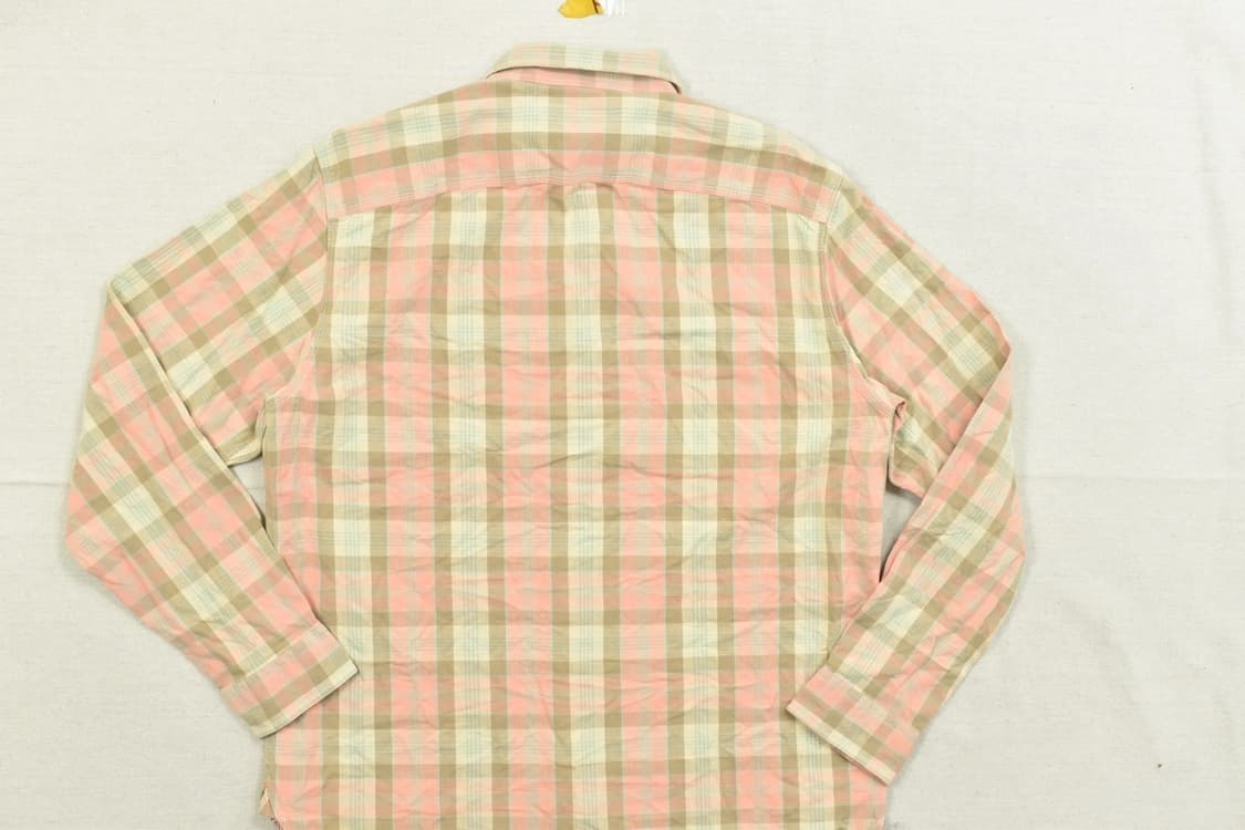 RRL 더블알엘 플래드 체크 워크 셔츠 상품이미지5