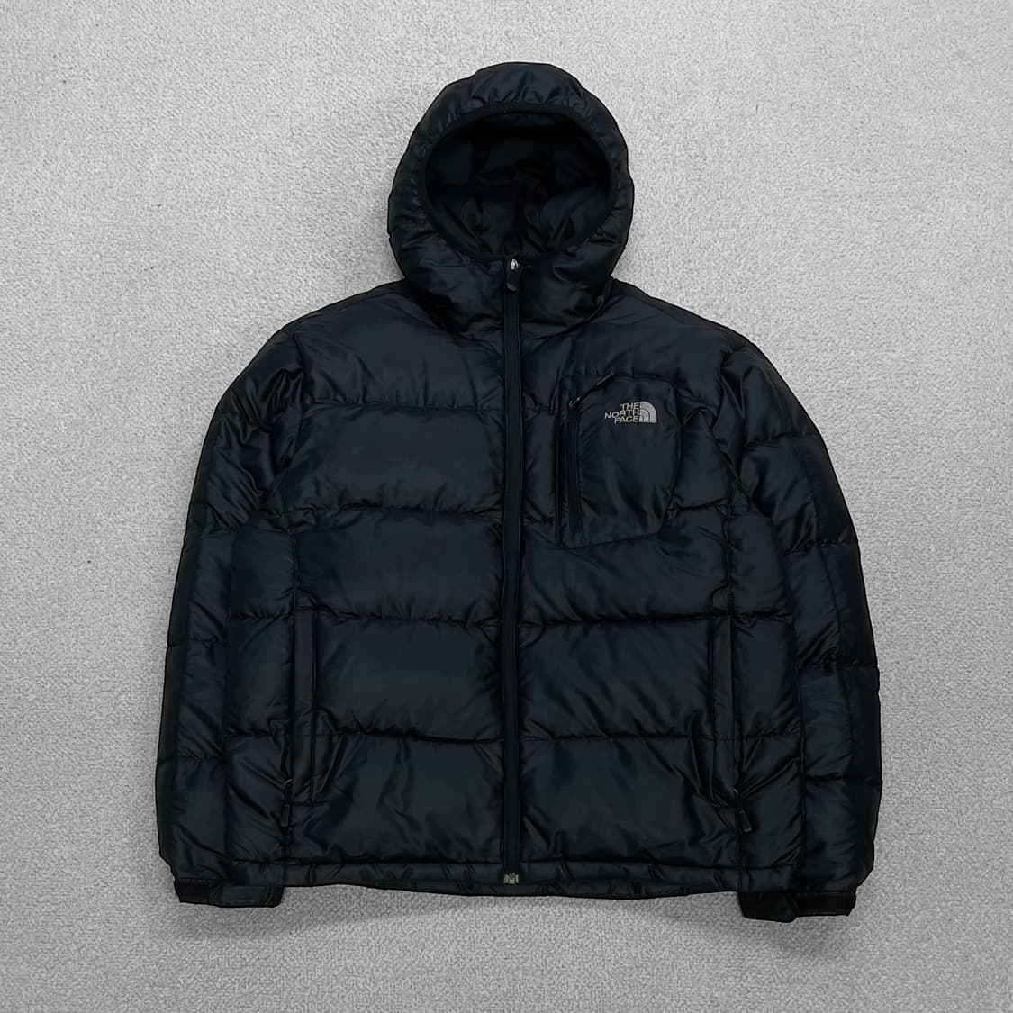 노스페이스 700 다운 후드 패딩 블랙 상품이미지1