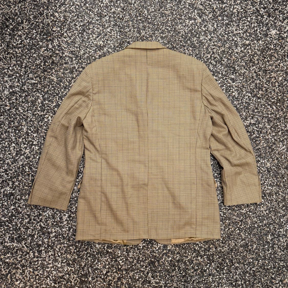 90s 브룩스브라더스 하운드투스 체크 블레이저 자켓 (XL)   상품이미지4