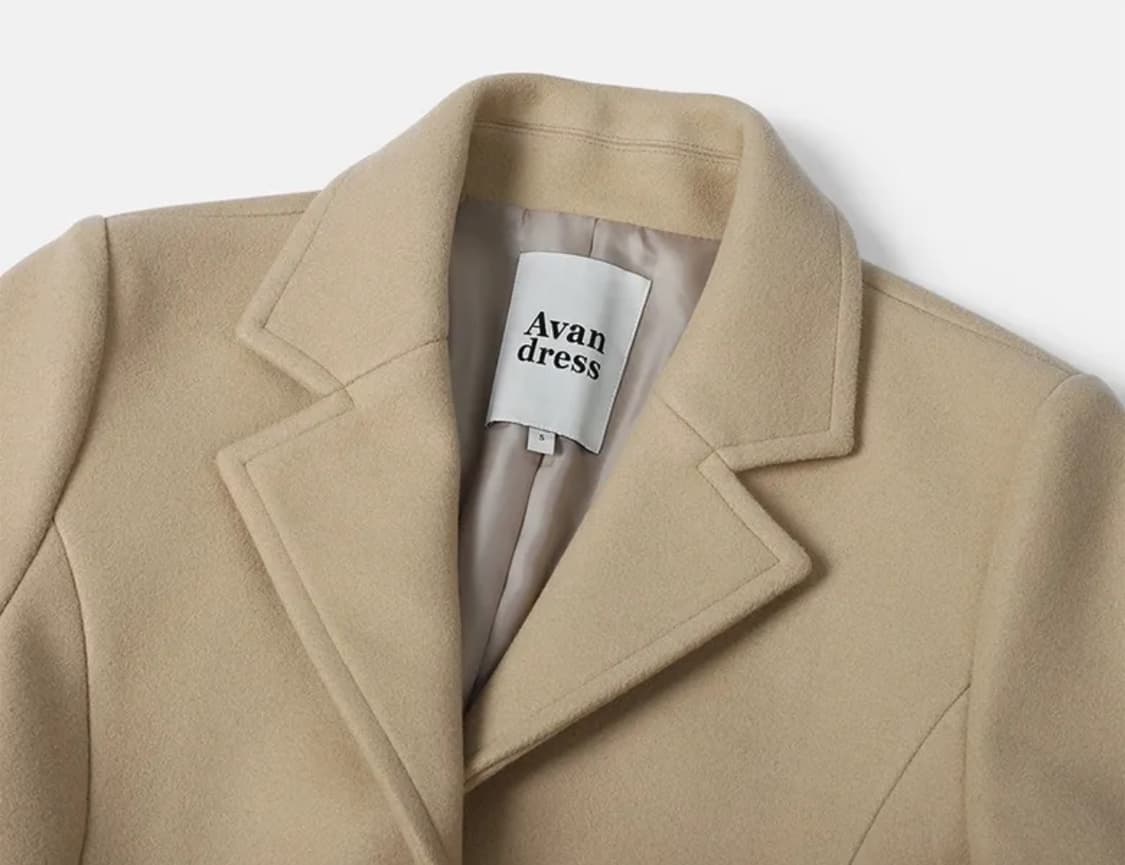 Amelia Classic Single Coat 어반드레스 롱코트 상품이미지3
