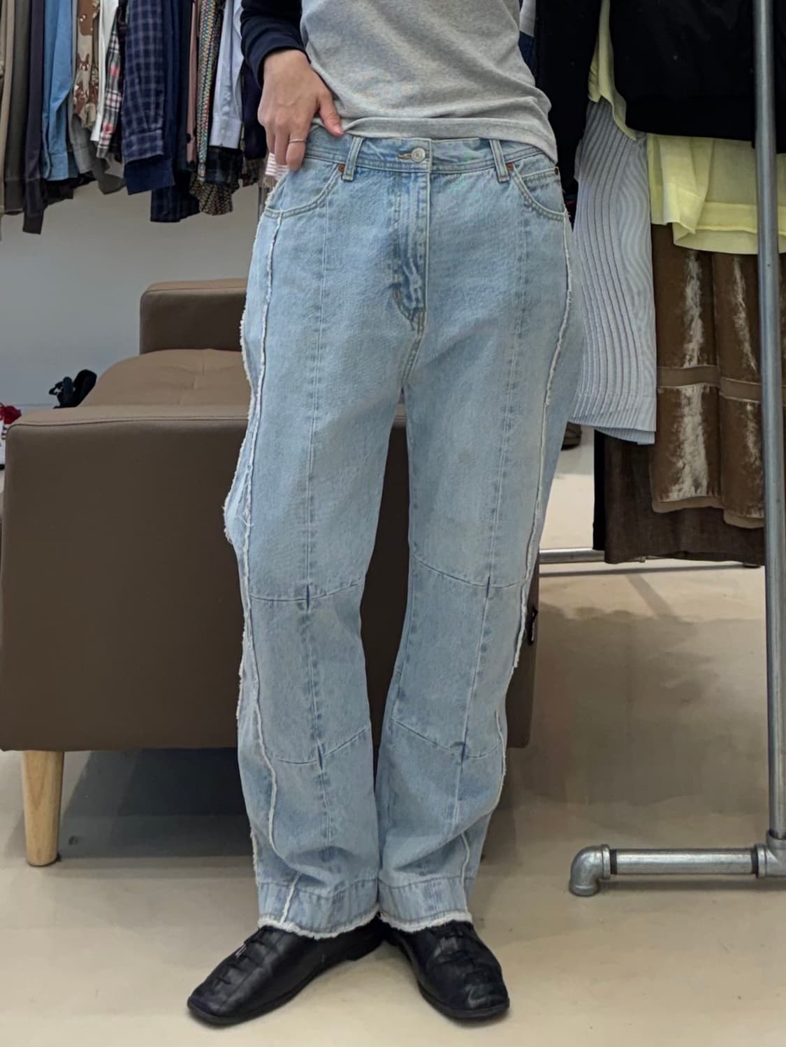 앤더슨벨 데님팬츠 상품이미지6