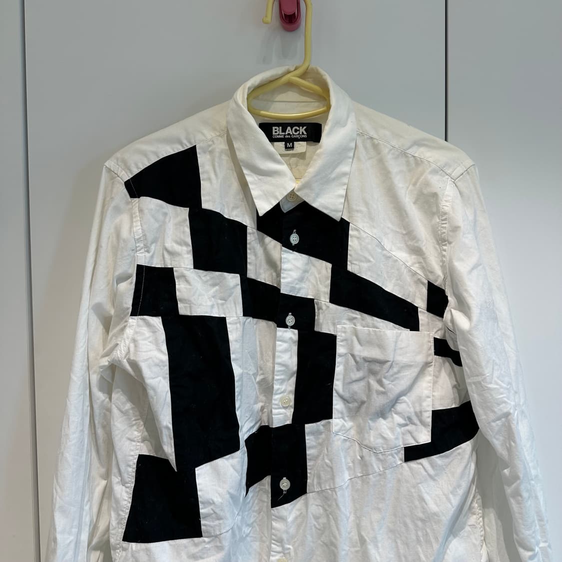 꼼데가르송 블랙 패널 셔츠 상품이미지2