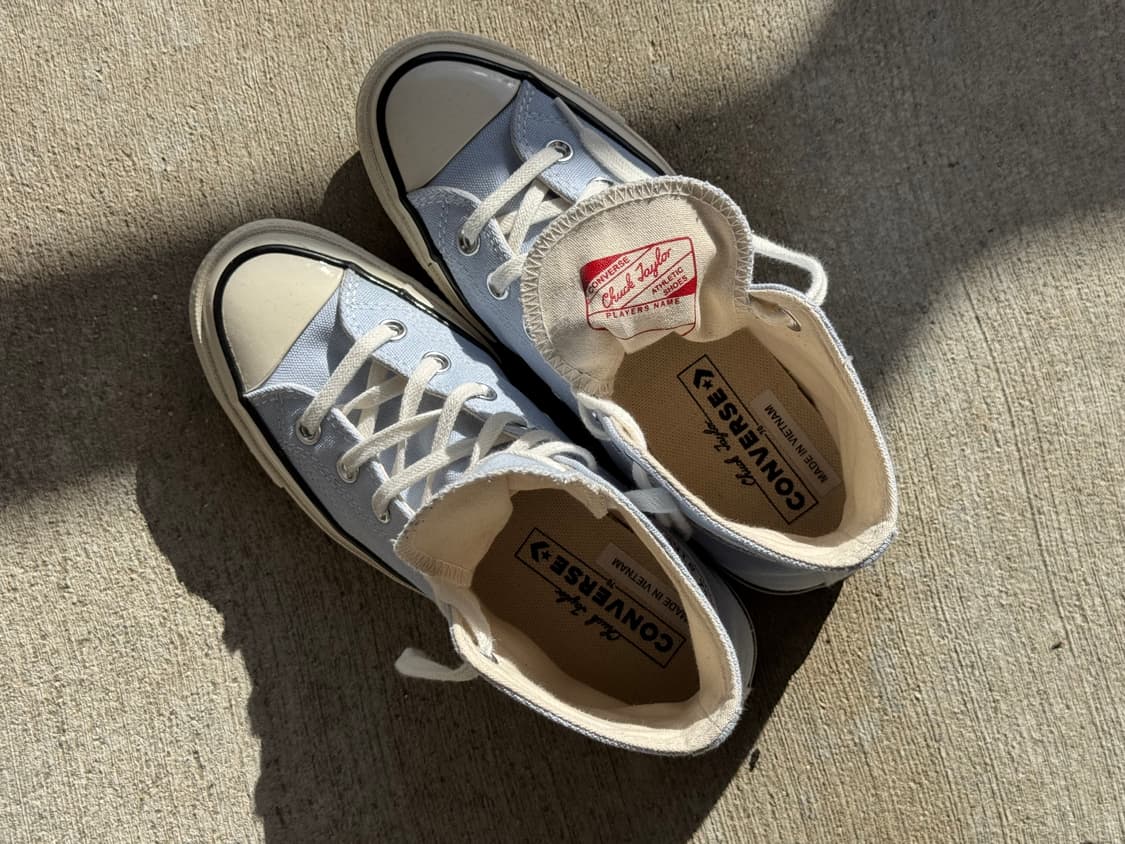 컨버스 척 70 하이 스카이 블루 | 미국 현지 구매 상품이미지2