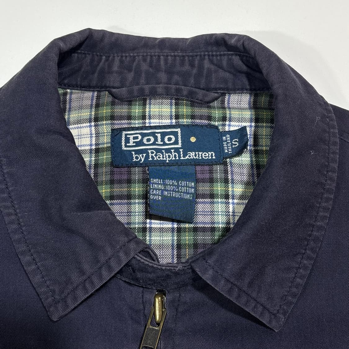 폴로 랄프로렌 네이비 코튼 집업 자켓 상품이미지5