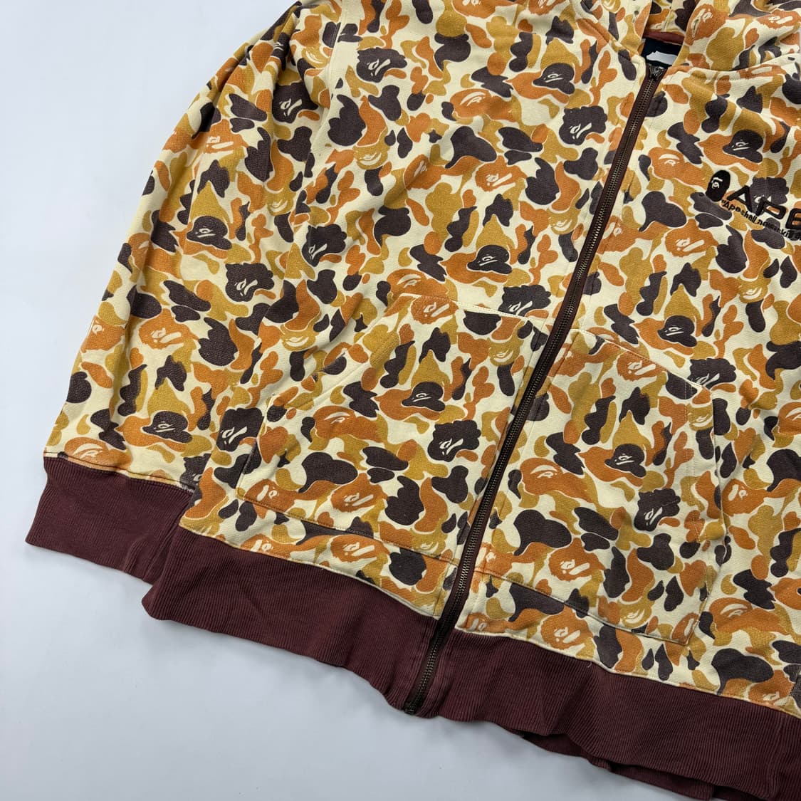 OG 베이프 사루카모 후드 집업 상품이미지2