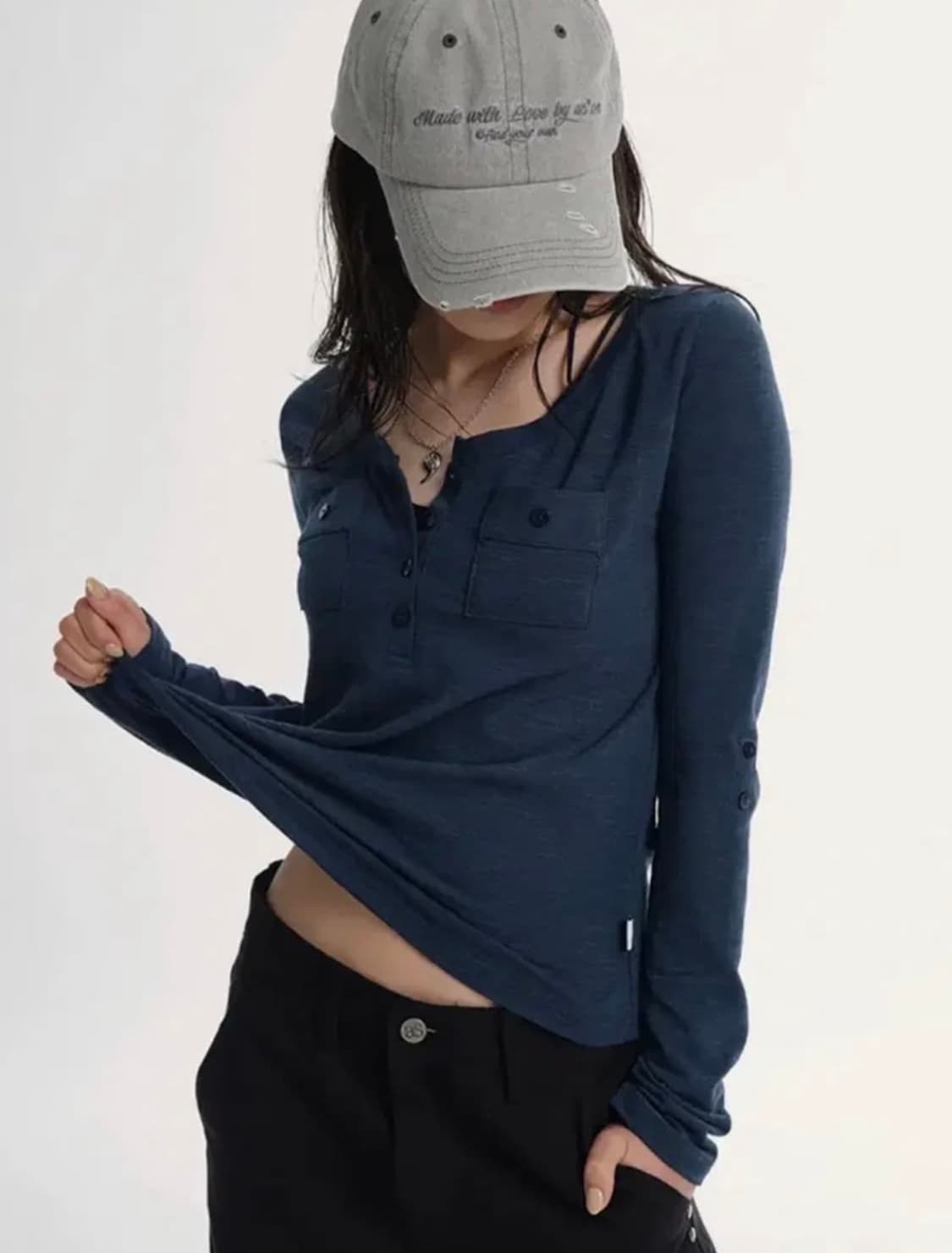 애즈온 아틀란타 티 블루그린 상품이미지1