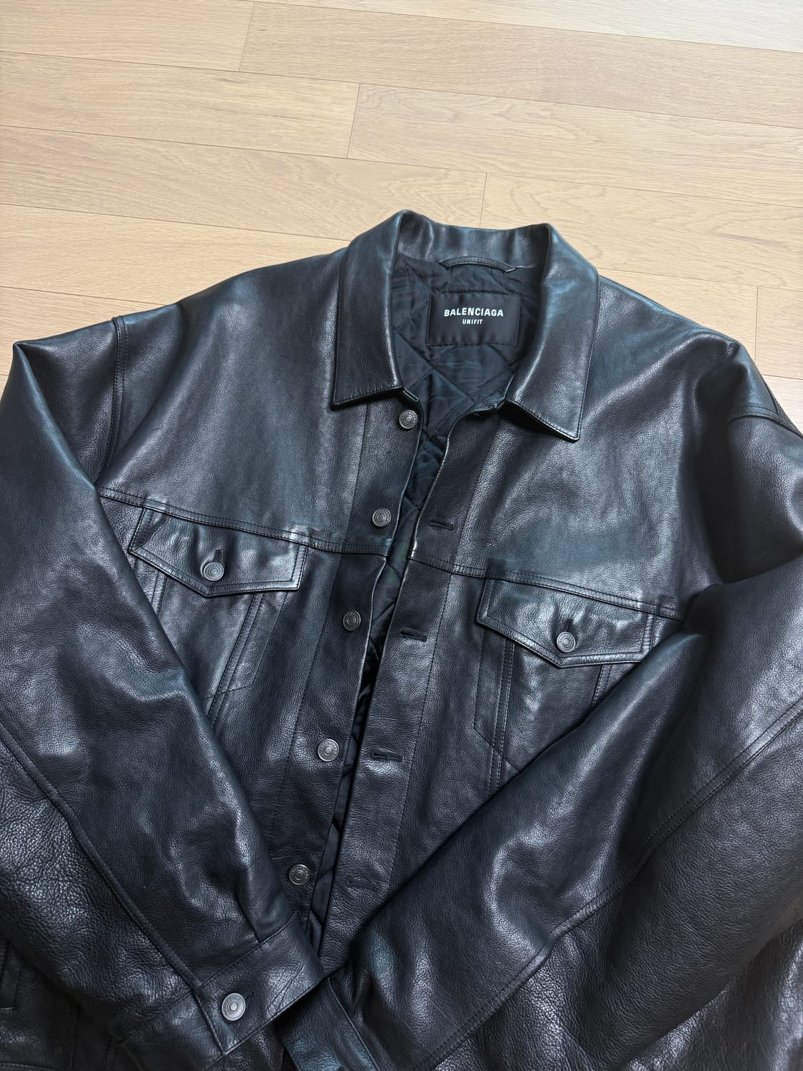 [xs] 발렌시아가 버팔로 레더 자켓 상품이미지3