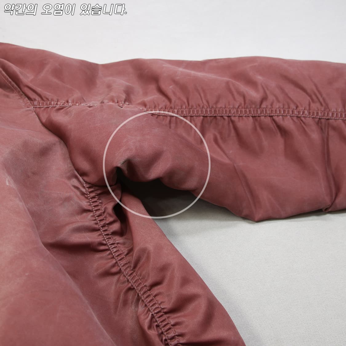 (착용컷) MA-1 워시드 플라이트 자켓 (남성용 100) 상품이미지8