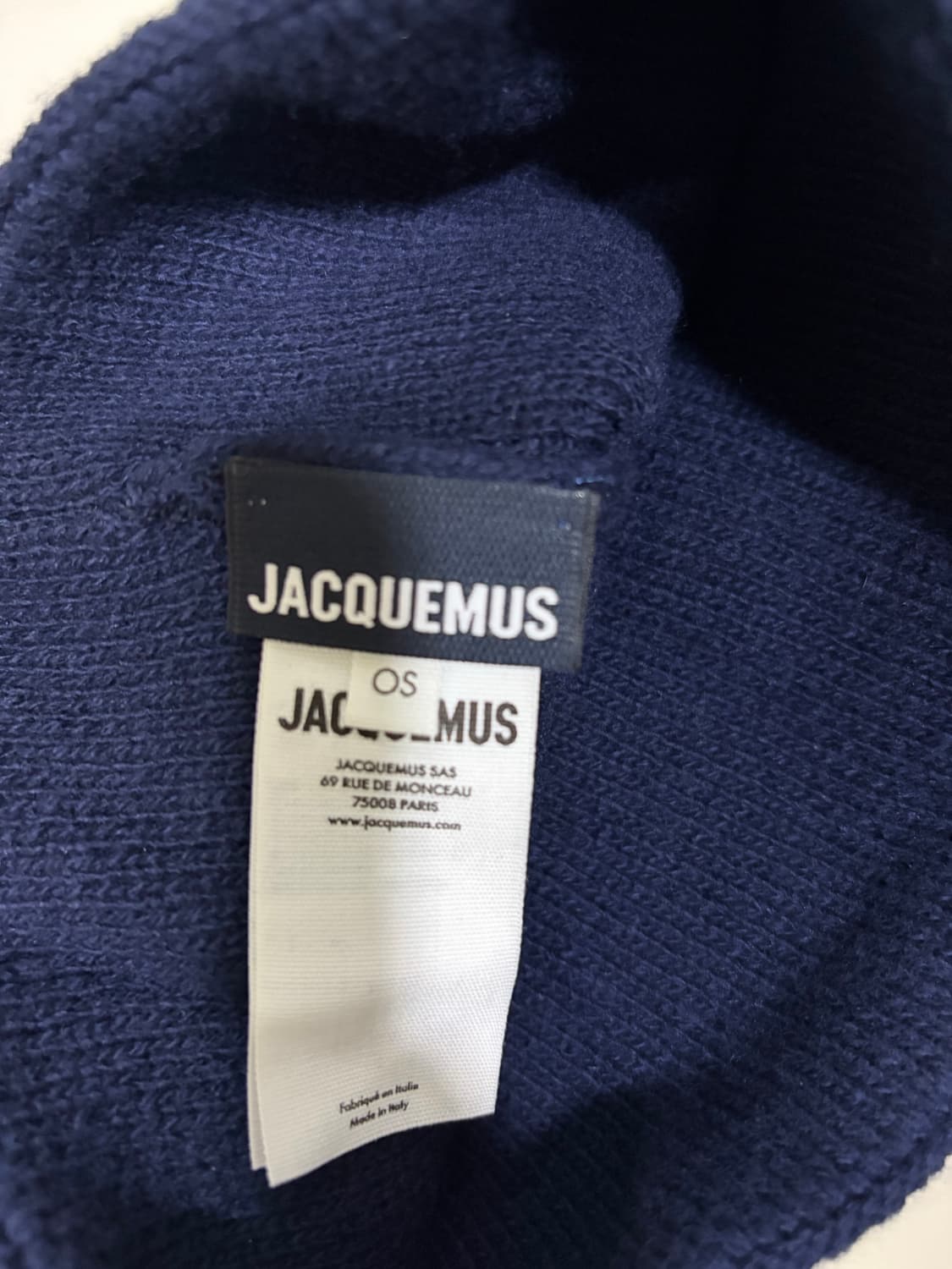 자크뮈스 비니 네이비 상품이미지4