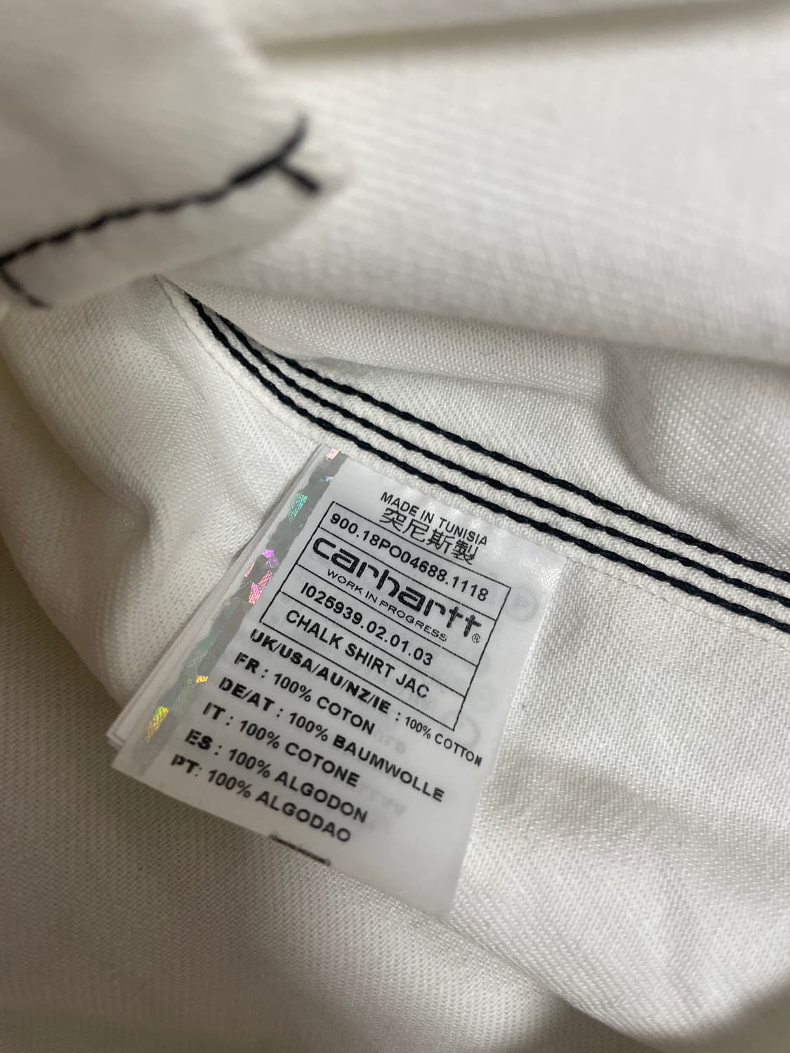 Carhartt chalk shirt jac  상품이미지3