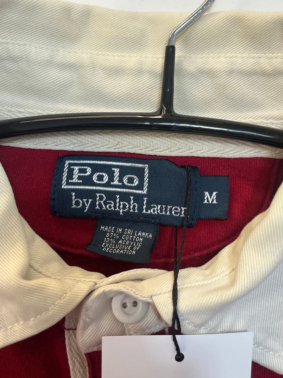 M) POLO 폴로 랄프로렌 카라 럭비티  상품이미지4