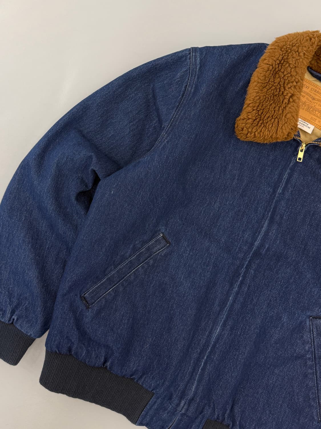 리바이스 루즈핏 시어링 베이 데님 봄버 자켓  상품이미지5