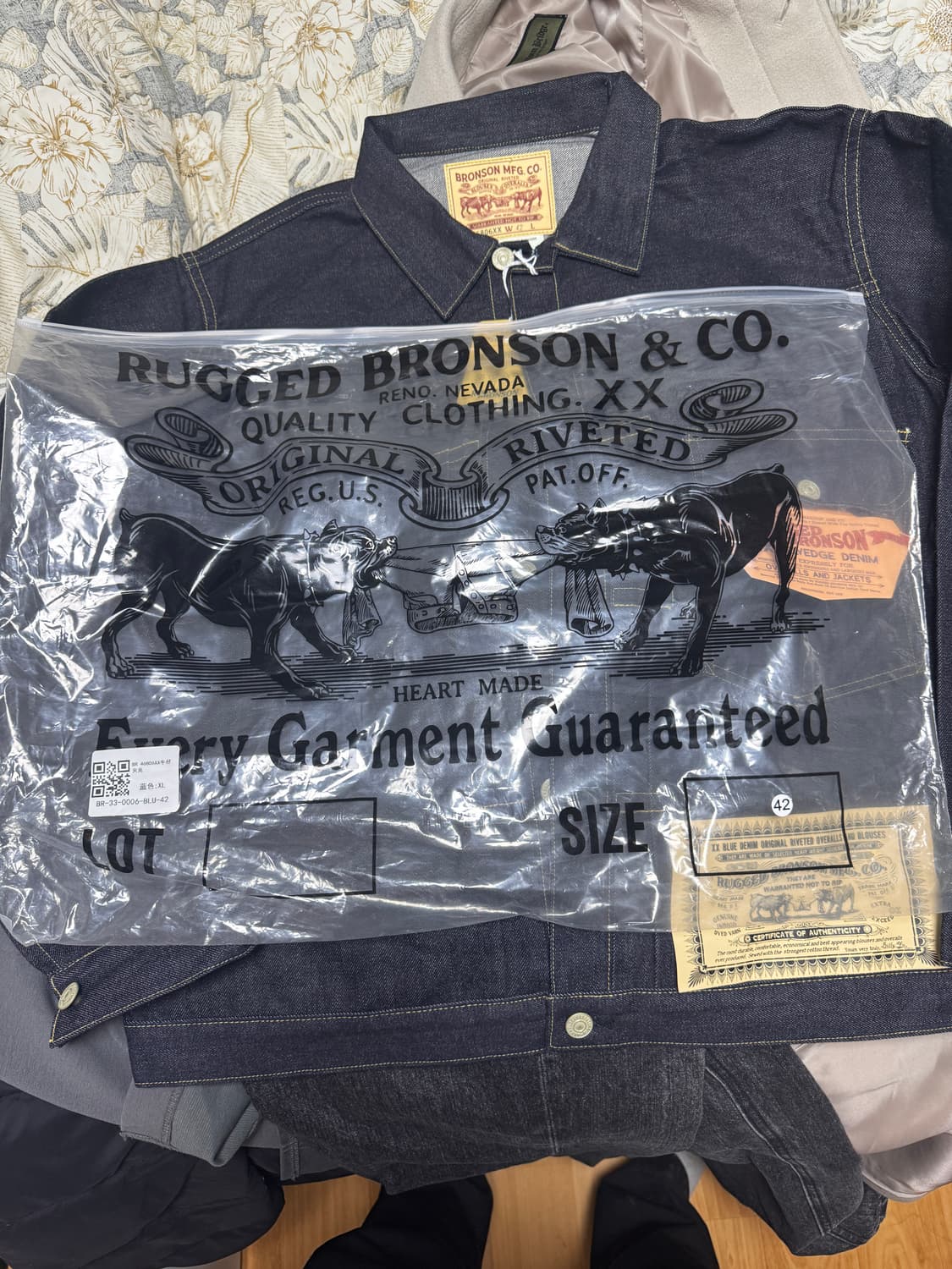 (새상품)브론슨 46806XX 1946 NEX Model 42사이즈 상품이미지2