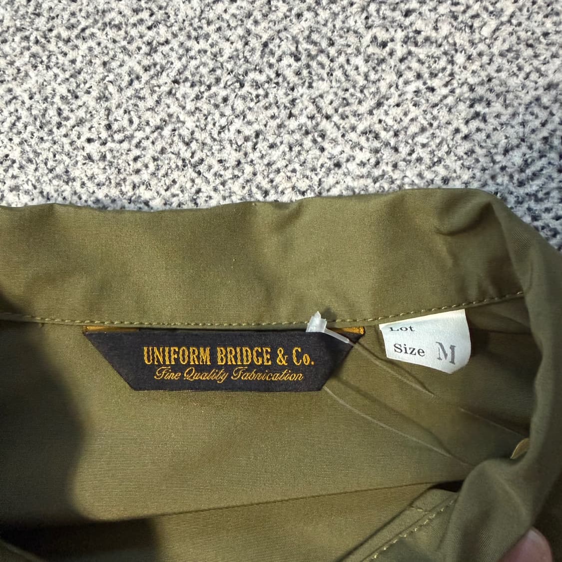 유니폼 브릿지 22fw 캐나디안 퍼티그 자켓 상품이미지3