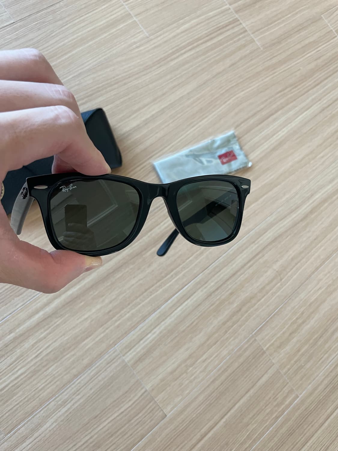 Rayban 레이밴 RB 2140 웨이페어러 50 사이즈 블랙 상품이미지2