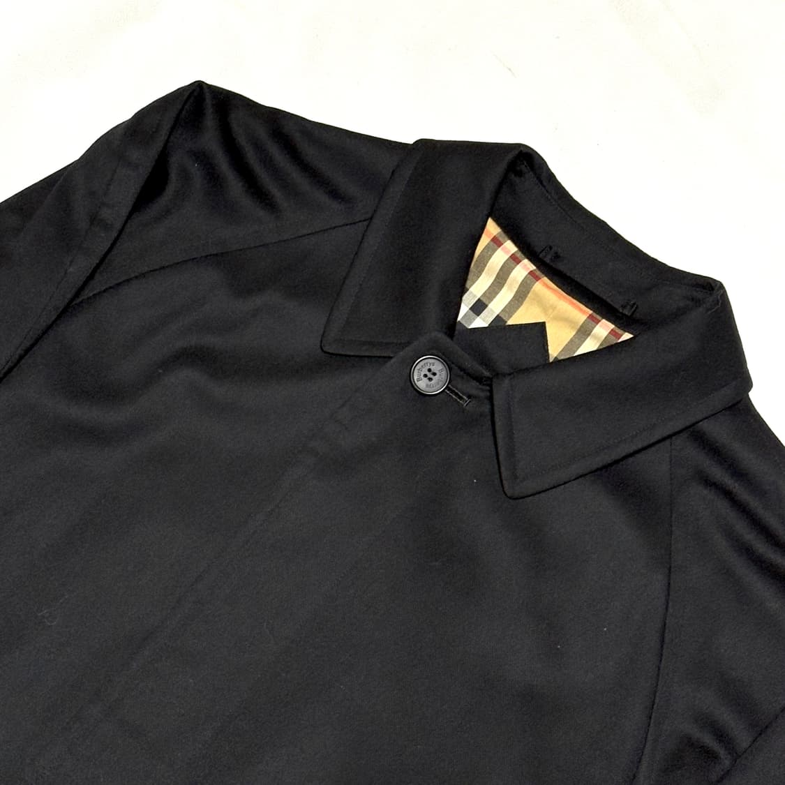 L 40 버버리 블랙 롱 코트 상품이미지1