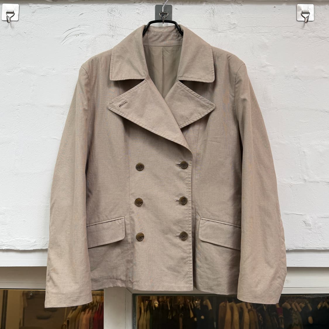 Margaret Howell 마가렛호웰 베이지 더블 자켓 2 상품이미지1