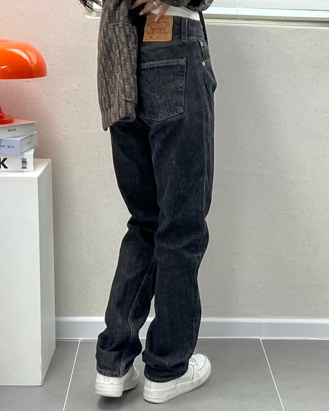 (허단36)00'S 리바이스 USA 501 흑청-M1383 상품이미지9