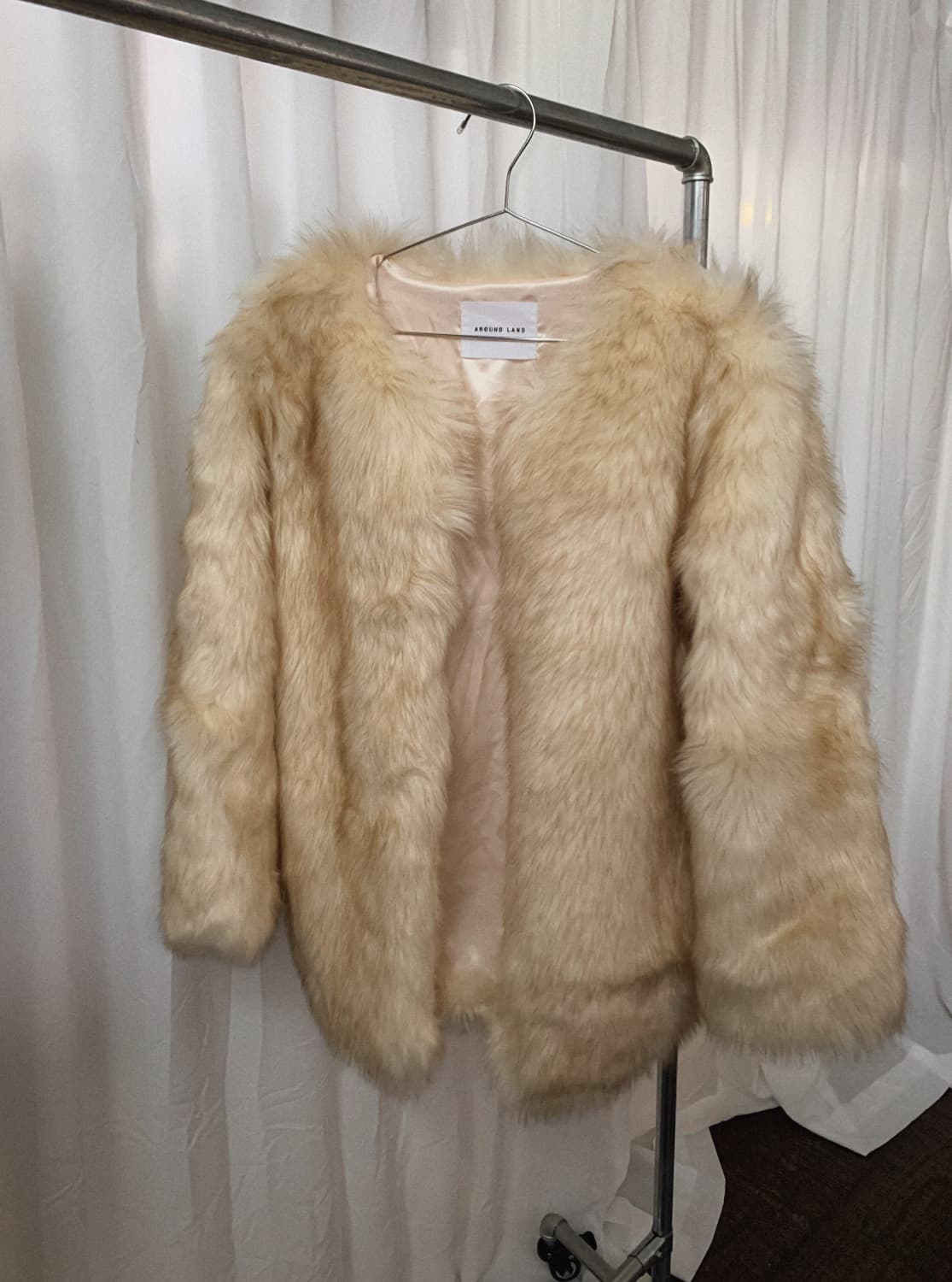 빈티지 롱헤어 퍼 코트(Fuax Fur) 상품이미지1