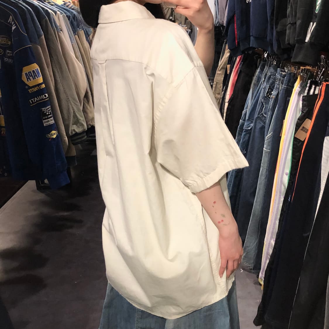 [IM] Carhartt 칼하트 반팔 셔츠 크림 상품이미지5