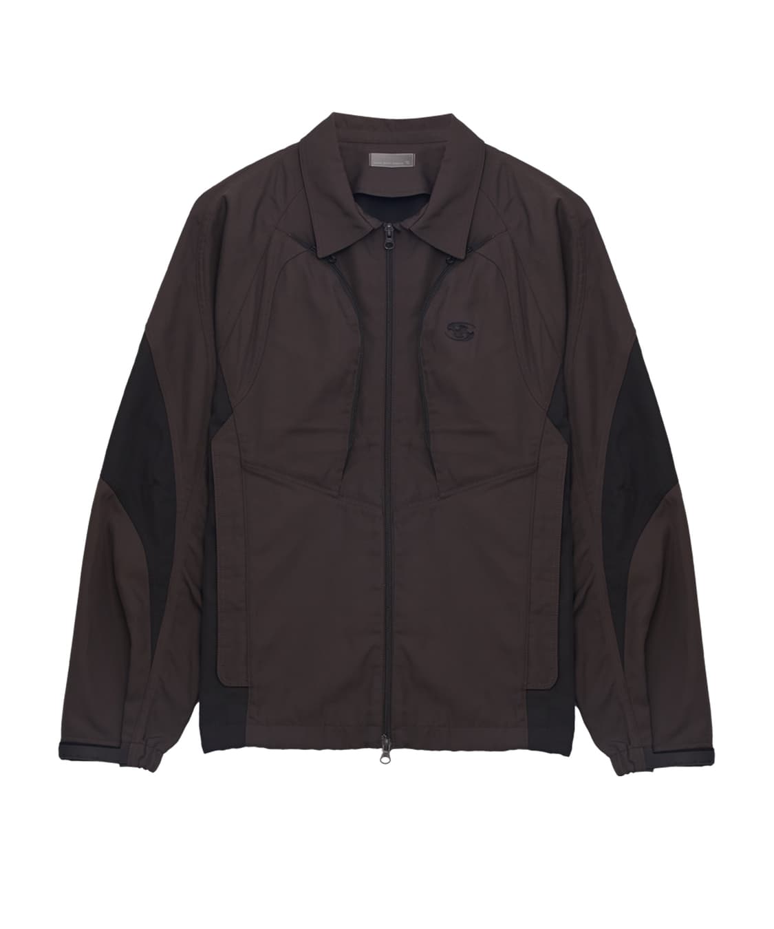 PANELED TWILL JACKET [DARK BROWN] 상품이미지1