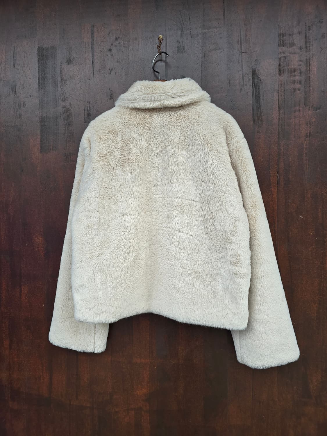 아이보리 퍼 자켓 M 상품이미지2