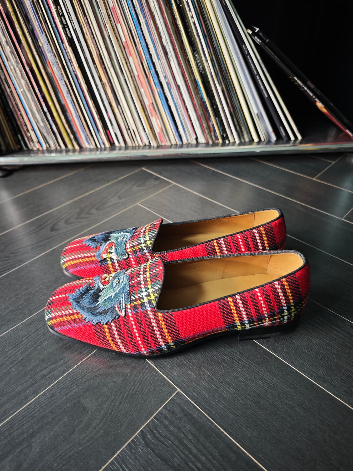 구찌 타탄 울프 로퍼(새상품) 상품이미지4