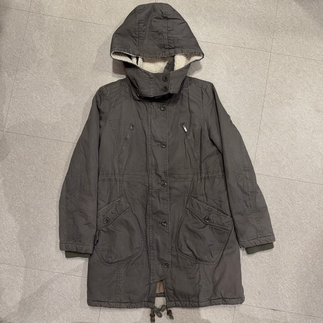 hum 양털 누빔 야상 자켓 상품이미지1