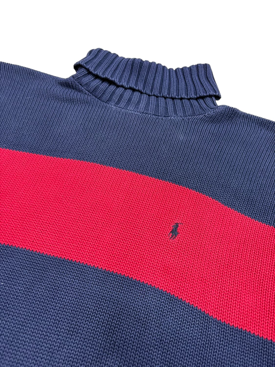 폴로 랄프로렌 터틀넥 니트 네이비 상품이미지6