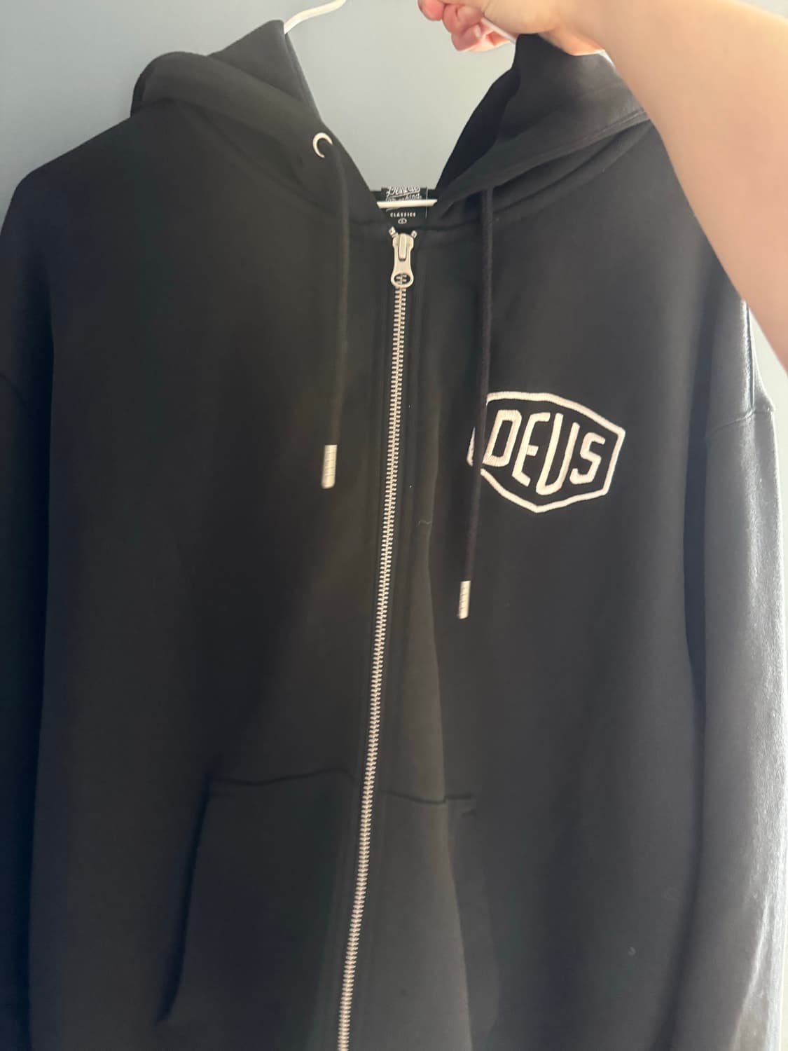 데우스 후드집업 L 상품이미지2