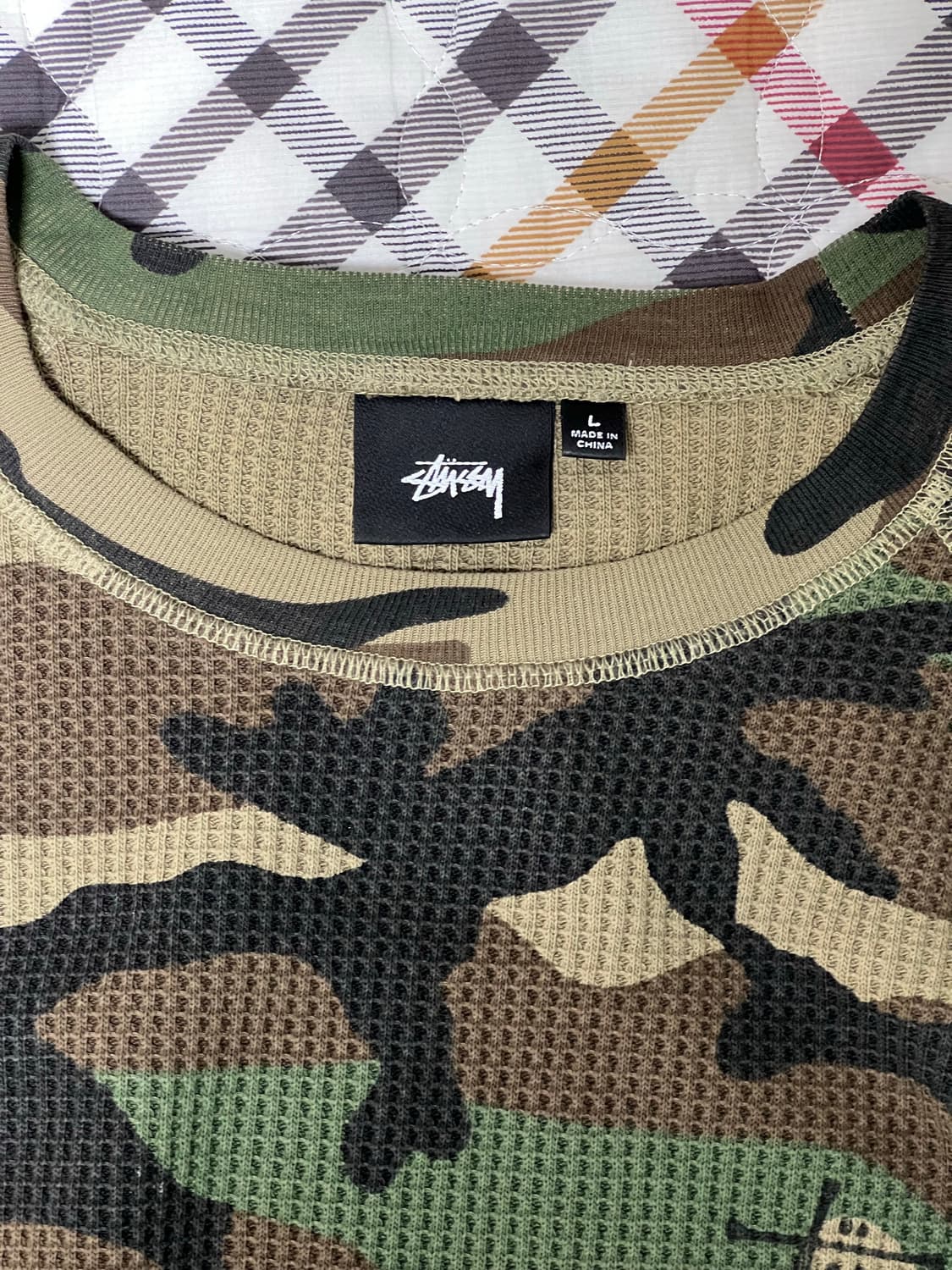 스투시 베이직 써멀 우드랜드 카모 L 상품이미지2