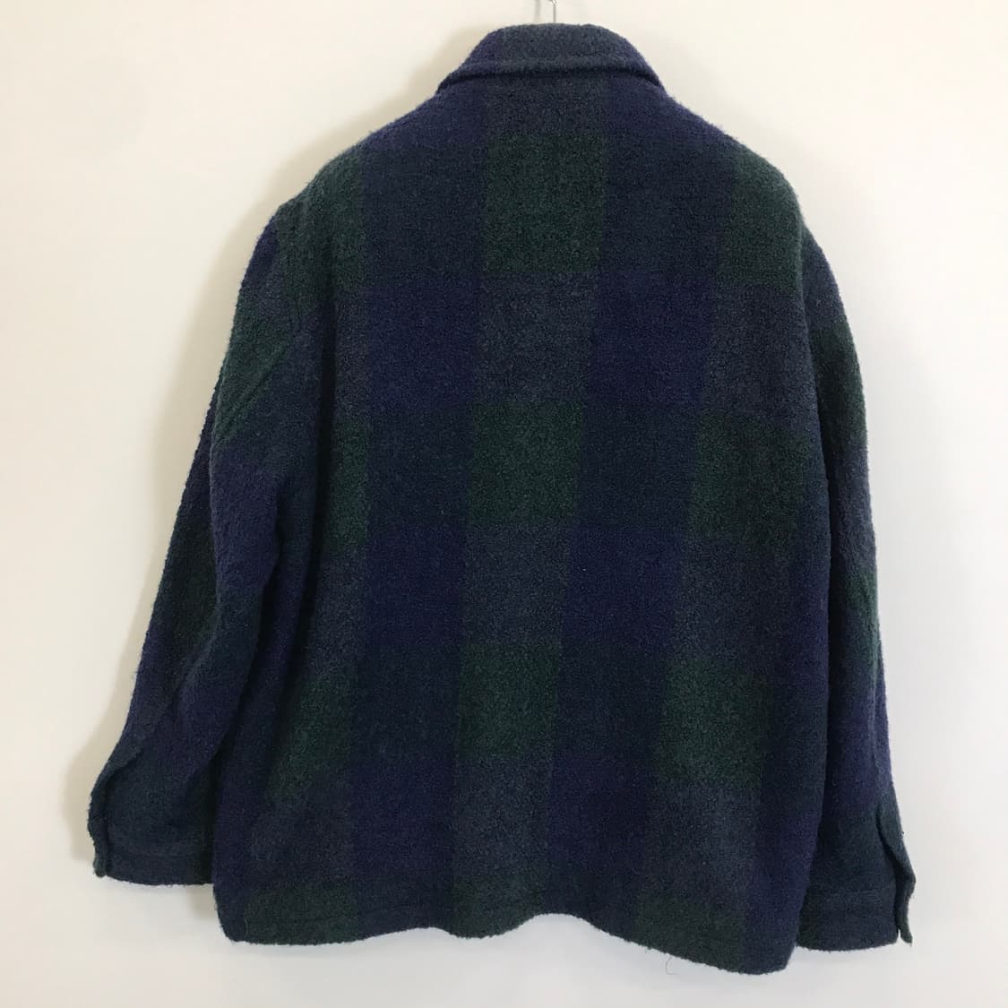 자라 신형 부클 체크 울자켓 [XL] 상품이미지3