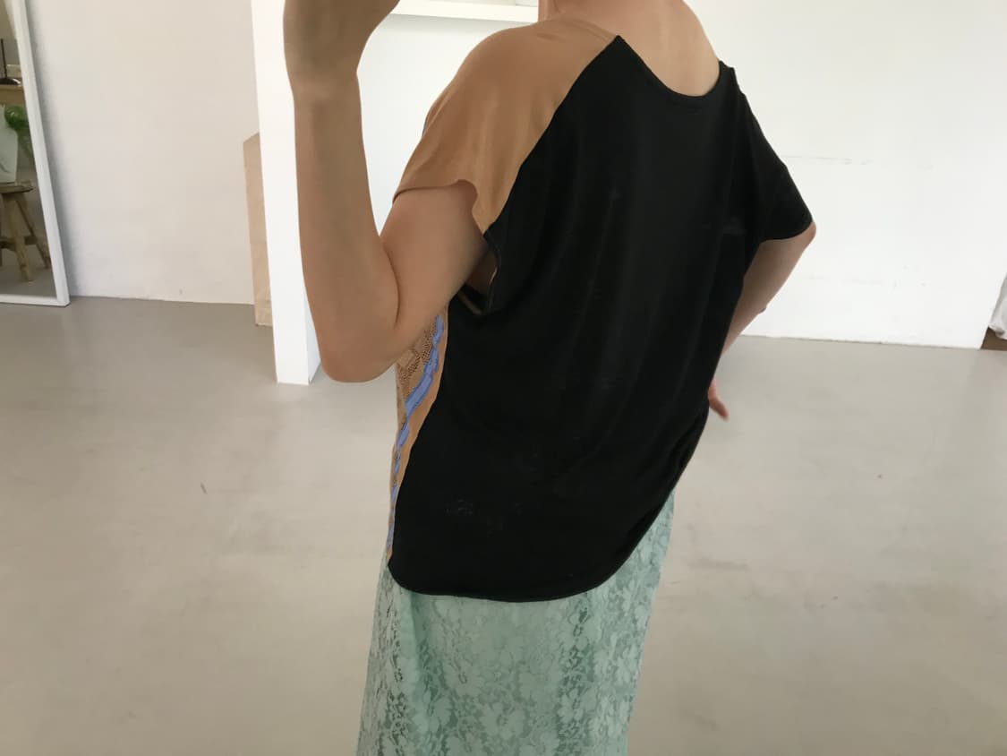 vintage pattern top 상품이미지6