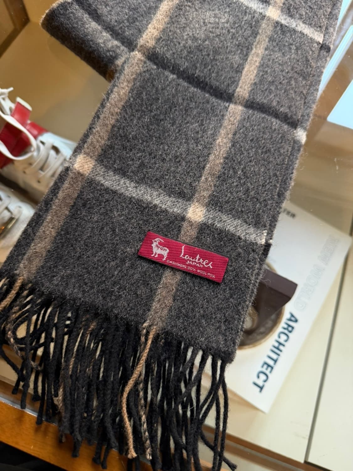 Lautrex 캐시미어 머플러 상품이미지3