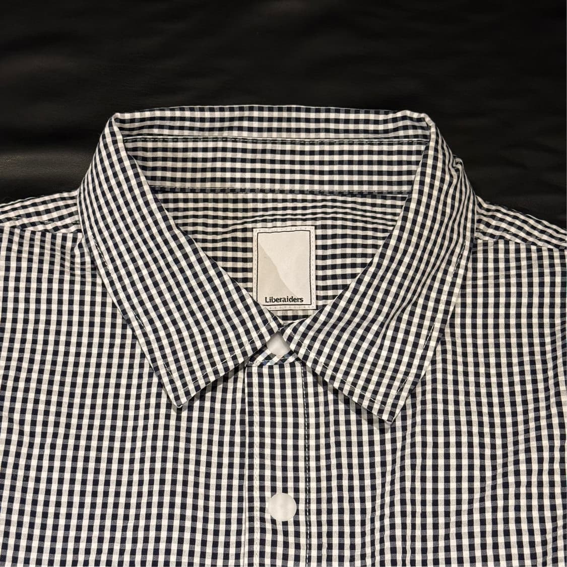 리버레이더스 깅엄 체크 셔츠 상품이미지5