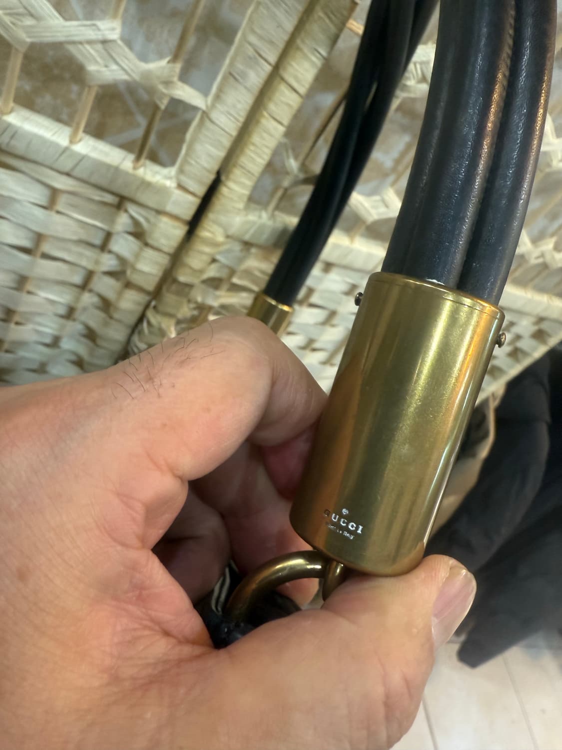 정품 구찌 레더 쇼퍼백 팝니다 상품이미지7